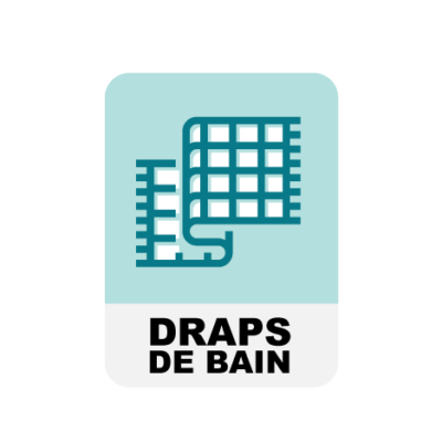 Draps de bain (70 x 140 cm)